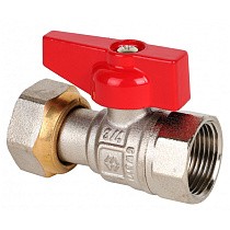 Краны латунные шаровые DN 15-20 PN 40 никелированные бабочка муфта-накидная гайка MVI BV.530 купить в Санкт-Петербурге | "Проконсим"