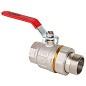Кран латунный шаровой MVI BV.520 DN 40 PN 40 никелированный полнопроходной американка рычаг купить в Санкт-Петербурге | "Проконсим"