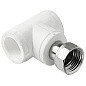 Тройники ПП DN 20-32 PN 25 комбинированные с накидной гайкой белые Pro Aqua купить в Санкт-Петербурге | "Проконсим"