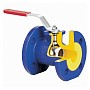 Кран шаровой DN 200 PN 16 чугунный 400мм уплотнение PTFE фланцевый полный проход с ISO Zetkama zBAL.565  купить в Санкт-Петербурге | "Проконсим"