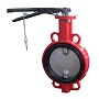 Затвор дисковый поворотный DN 50 PN 16 межфланцевый с диском из нержавеющей стали уплотнение-EPDM ручной Seagull купить в Санкт-Петербурге | "Проконсим"