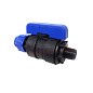Кран шаровой компрессионный Valfex DN-20 PN-16 G-1 1/2'' цанга-штуцер купить в Санкт-Петербурге | "Проконсим"