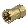 Клапан латунный обратный пружинный DN 15 PN 10, муфтовый, пластиковый шток купить в Санкт-Петербурге | "Проконсим"