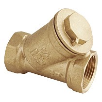 Фильтры сетчатые латунные DN 15-50 PN 16 муфтовые косые грубой очистки AquaHit купить в Санкт-Петербурге | "Проконсим"