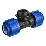 Тройник компрессионный PN 16 для ПЭ DN 20-1/2'' обжимное-муфта купить в Санкт-Петербурге | "Проконсим"