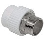 Муфта комбинированная ПП 32-1'' PN 25 под ключ с наружной резьбой белая VALFEX  купить в Санкт-Петербурге | "Проконсим"