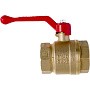 Кран латунный шаровой 11Б27фт1М DN 15 PN 40 рычаг муфта-муфта Valfex.214 DeltaPro купить в Санкт-Петербурге | "Проконсим"