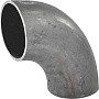 Отвод стальной 90гр. Дн 139,7х4,0 (DN 125) оцинкованный, крутоизогнутый 1 исполнение ГОСТ 17375-2001