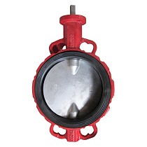 Затвор дисковый поворотный DN 500 PN 16 межфланцевый с диском из нержавеющей стали со штоком Seagull купить в Санкт-Петербурге | "Проконсим"