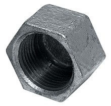 Заглушки чугунные DN 15-50 PN 16 оцинкованные муфтовые Fittex Plus купить в Санкт-Петербурге | "Проконсим"