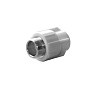 Муфта ПП 32-3/4'' с наружной резьбой белая Политэк