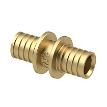 Муфты латунные для PEX-PEX труб DN 16-40 PN 16 под надвижную гильзу РосТурПласт купить в Санкт-Петербурге | "Проконсим"