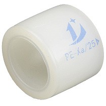 Гильзы PPSU для PEX труб DN 16-50 PN 10 монтажные надвижные OP белая ONE PLUS купить в Санкт-Петербурге | "Проконсим"