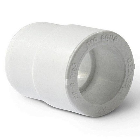 Муфта переходная ПП 75-63 PN 25 штуцер-муфта белая Pro Aqua PA12542P купить в Санкт-Петербурге | "Проконсим"