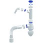Сифон для умывальника Unicorn А520V, 40х50 гибкий отвод, 1 1/2'' х40 с отводом для стиральной машины преходник 40х32 купить в Санкт-Петербурге | "Проконсим"