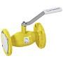 Кран стальной шаровый DN 15-10 PN 40 130мм газовый сандартнопроходной фланцевый Temper купить в Санкт-Петербурге | "Проконсим"