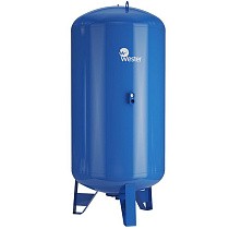 Гидроаккумуляторы для водоснабжения DN 50-80 PN 25 вертикальные голубые WESTER купить в Санкт-Петербурге | "Проконсим"