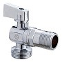 Кран латунный шаровой угловой MVI BV.463 DN 15-20 PN 10 штуцер бабочка купить в Санкт-Петербурге | "Проконсим"