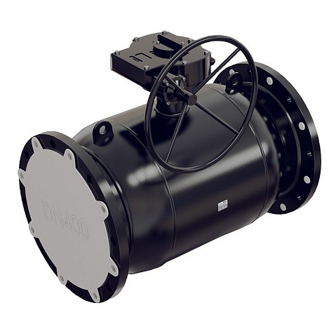 Краны стальные шаровые цельносварные DN 250-500 PN 16 полнопроходные фланцевые ISO с редуктором ALSO купить в Санкт-Петербурге | "Проконсим"
