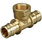 Тройник латунный для PEX-PEX труб 16-1/2''-16 PN 10 OP под надвижную гильзу с внутренней резьбой ONE PLUS купить в Санкт-Петербурге | "Проконсим"
