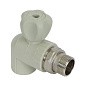 Кран шаровой для радиатора угловой VALFEX 20 PN 25 G-1/2'' серый купить в Санкт-Петербурге | "Проконсим"