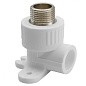 Угольник установочный ПП 20-1/2'' PN 25 с наружной резьбой белый РТП 10806 купить в Санкт-Петербурге | "Проконсим"