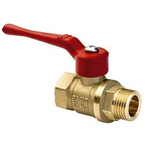 Краны латунные шаровые 11Б27п1 DN 15-40 PN 40 рычаг муфта-штуцер БАЗ Standart купить в Санкт-Петербурге | "Проконсим"