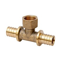 Тройники латунные для PEX-PEX труб DN 16-25 PN 16 под надвижную гильзу MVI SF.642 купить в Санкт-Петербурге | "Проконсим"