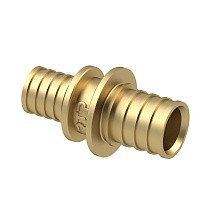 Муфты латунные для PEX-PEX труб DN 20-40 PN 16 переходные под надвижную гильзу РосТурПласт купить в Санкт-Петербурге | "Проконсим"