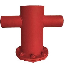 Грязевики абонентские вертикальные DN 40-300 PN 10 приварные ПРОМИНДУСТРИЯ купить в Санкт-Петербурге | "Проконсим"
