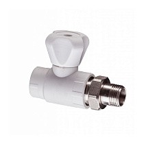 Кран шаровой для радиатора прямой VALFEX 25 PN 25 G-1/2'' купить в Санкт-Петербурге | "Проконсим"