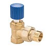Клапаны перепускные латунные DN 20 PN 10 угловой с американкой MVI SE.520 купить в Санкт-Петербурге | "Проконсим"