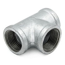 Тройники чугунные DN 15-50 PN 16 оцинкованные Fittex Plus купить в Санкт-Петербурге | "Проконсим"