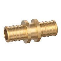 Муфта латунная для PEX-PEX DN 25-25 под надвижную гильзу PLP купить в Санкт-Петербурге | "Проконсим"