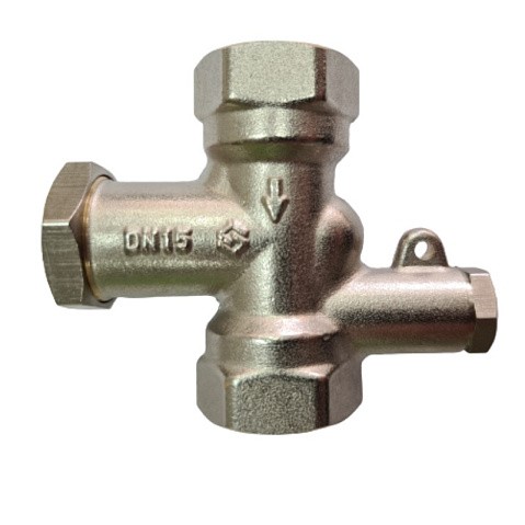 Клапан латунный MVI BL.110.05, DN 20 PN 10, балансировочный, Kvs 3,35 м3/ч, никелированный, муфта-муфта купить в Санкт-Петербурге | "Проконсим"