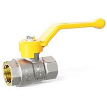Краны латунные шаровые газовые DN 15-50 PN 25-40 никелированные рычаг муфта-муфта LD Pride GAS купить в Санкт-Петербурге | "Проконсим"