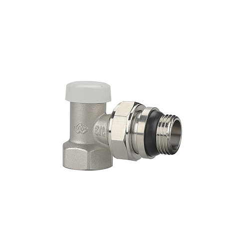 Клапан радиаторный VARMEGA VM10211 DN15 PN10 угловой настроечный G-1/2'' с уплотнением муфта-штуцер купить в Санкт-Петербурге | "Проконсим"