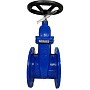 Задвижка чугунная 30ч39р DN 200 PN 10(16) с обрезиненным клином EPDM до 120гр. фланцевый ручной СИБЗТА