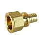 Муфта латунная для PEX труб 16-1/2'' PN 16 S-2,2мм переходная под надвижную гильзу Valfex VF.401.AF купить в Санкт-Петербурге | "Проконсим"