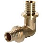 Угольники латунные под надвижную гильзу PEX-PEX DN 16-32 Hipex купить в Санкт-Петербурге | "Проконсим"