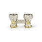 Узелы нижнего подключения VARMEGA VM141 DN20 прямой двухтрубный 3/4''x3/4'' евроконус муфта-штуцер купить в Санкт-Петербурге | "Проконсим"