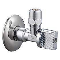 Кран латунный шаровой угловой MVI BV.464 DN 15-цанга 10 PN 10 наружная-M10 штуцер бабочка купить в Санкт-Петербурге | "Проконсим"