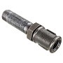 Сгон стальной оцинкованный DN25 L=130мм ГОСТ в комплекте с муфтой и чугунной  контргайкой