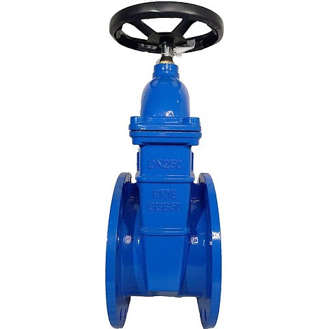 Задвижка чугунная 30ч39р DN 250 PN 10(16) с обрезиненным клином EPDM до 120гр. фланцевый ручной СИБЗТА купить в Санкт-Петербурге | "Проконсим" (930130207)