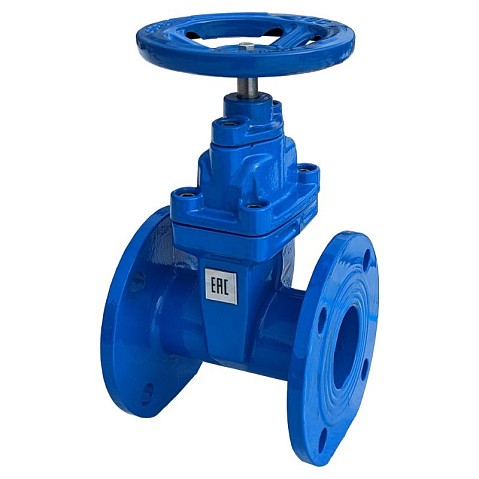 Задвижка чугунная 30ч39р DN 100 PN 10(16) с обрезиненным клином EPDM до 120гр. КНР купить в Санкт-Петербурге | "Проконсим" (101469028)