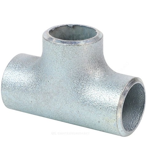 Тройник стальной Дн 219,1х6,3-114,3х3,6 (DN 200-100) переходной оцинкованный 1 исполнение ГОСТ 17376-2001 купить в Санкт-Петербурге | "Проконсим"