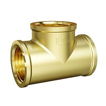 Тройники латунные DN 15-50 PN 40 муфта-муфта-муфта LD Pride купить в Санкт-Петербурге | "Проконсим"