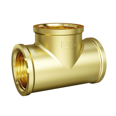 Тройники латунные DN 15-50 PN 40 муфта-муфта-муфта LD Pride купить в Санкт-Петербурге | "Проконсим" Тройники латунные DN 15-50 PN 40 муфта-муфта-муфта LD Pride купить в Санкт-Петербурге | "Проконсим"