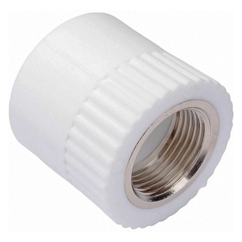 Муфта комбинированная ПП 32-3/4'' PN 25 с внутренней резьбой белая РТП 10657 купить в Санкт-Петербурге | "Проконсим"