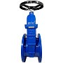 Задвижка чугунная 30ч39р DN 300 PN 10(16) с обрезиненным клином EPDM до 120гр. фланцевый ручной СИБЗТА